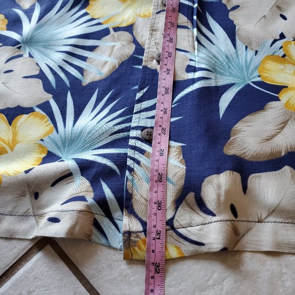 Steve & Barry's Classic Hawaiian Button up shirt - Picture 8 of 11